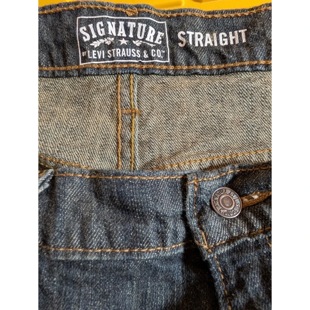 Levi‎ Strauss Mens Straight Jeans Mens Denim 40x30 Baggy